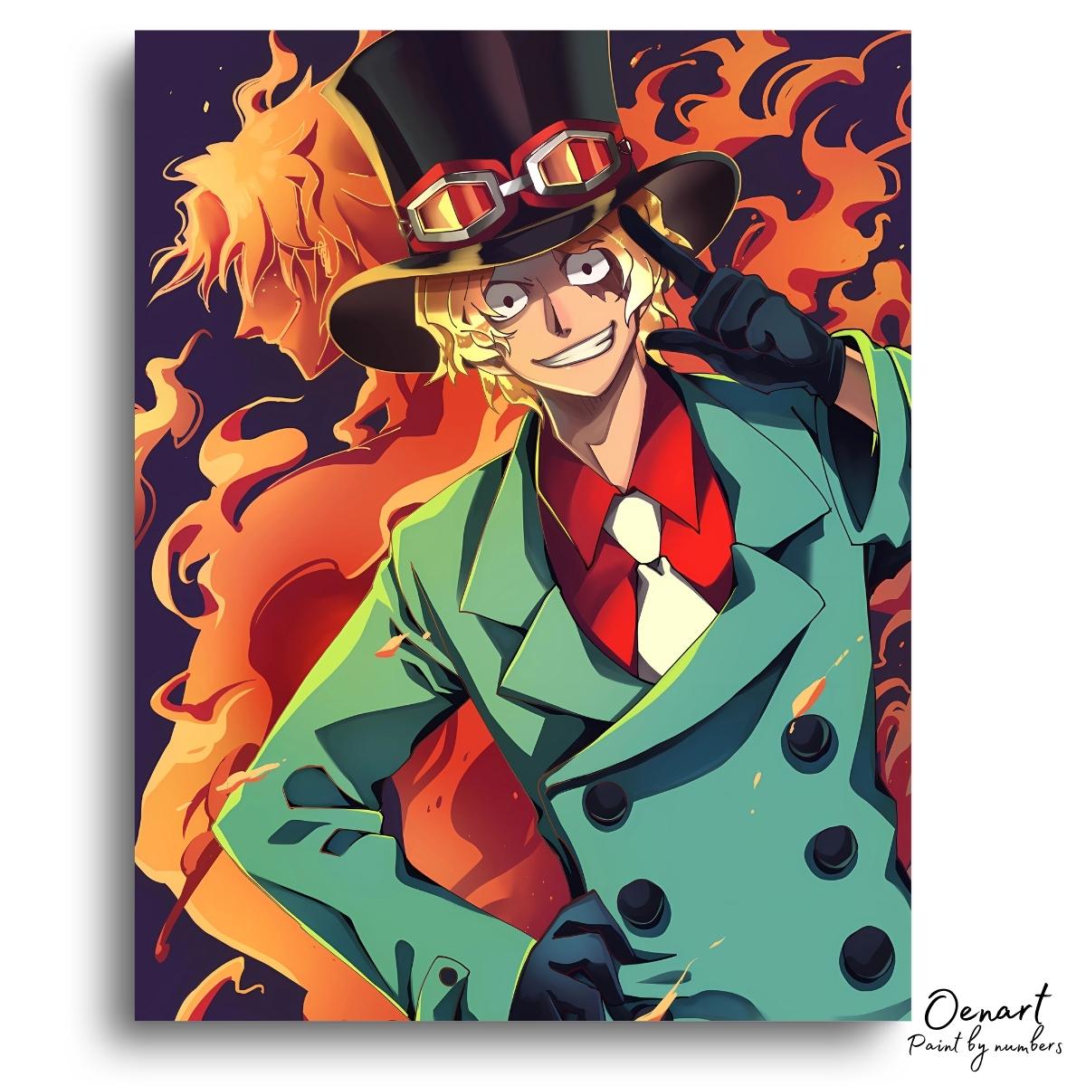 One Piece: Sabo - Anime Diamond Painting