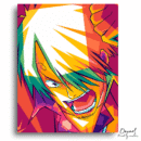 One Piece: Sanji Wpap Pop Art - Anime Diamond Painting