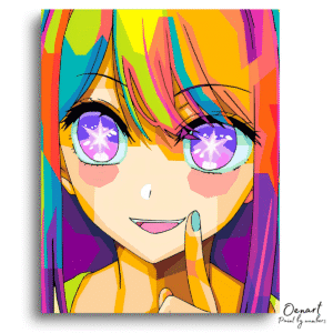 Oshi no Ko: Ai Pop Art - Anime Diamond Painting