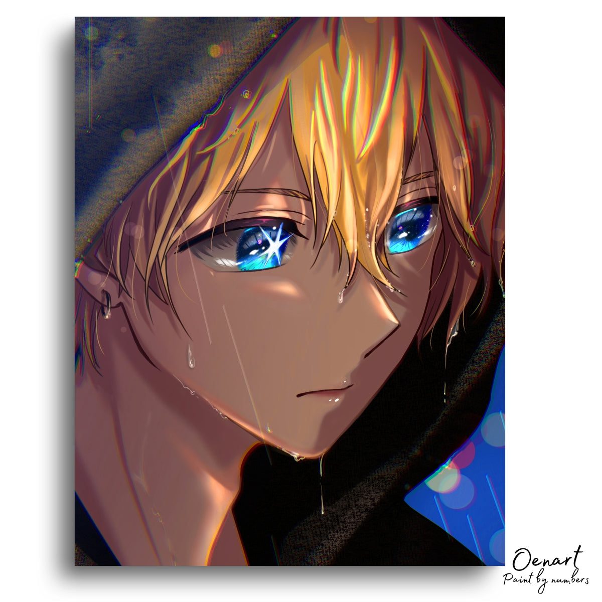 Oshi no Ko: Sad Aqua - Anime Diamond Painting