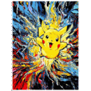 Pokemon: Pika the light - Paint By Numbers Kit