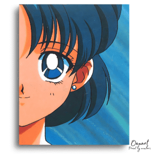 Sailor Moon: Ami Mizuno - Anime Paint By Numbers Kit