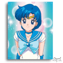 Sailor Moon: Ami Mizuno Smiling - Anime Diamond Painting