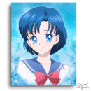 Sailor Moon: Kawaii Ami Mizuno - Anime Diamond Painting