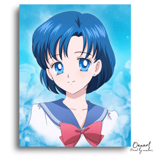 Sailor Moon: Kawaii Ami Mizuno - Anime Diamond Painting