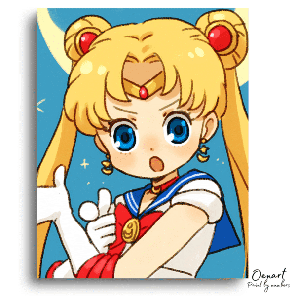Sailor Moon: Kawaii Protector - Anime Diamond Painting