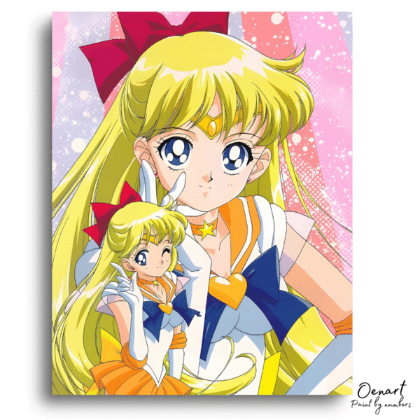 Sailor Moon: Kawaii Sailor Venus - Anime Diamond Painting