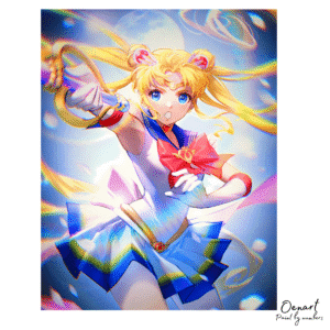 Sailor Moon: Kawaii Usagi - Anime Diamond Painting