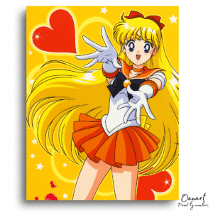 Sailor Moon: Minako Sailor Venus - Anime Diamond Painting