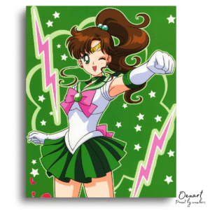 Sailor Moon: Sailor Jupiter - Anime Diamond Painting