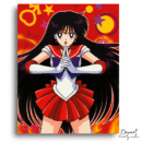 Sailor Moon: Sailor Mars - Anime Diamond Painting