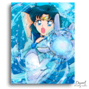 Sailor Moon: Sailor Mercury - Anime Diamond Painting