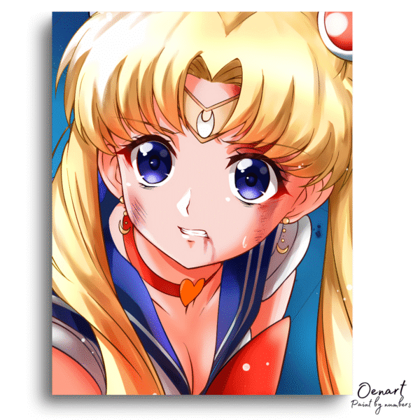 Sailor Moon: Usagi Scared - Anime Diamond Painting