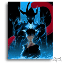 Solo Leveling: Jin Woo and Igris - Anime Paint By Numbers Kit