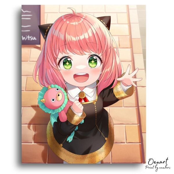 Spy x Family: Anya & Tady - Anime Paint By Numbers Kit