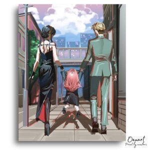 Spy x Family: Family First - Anime Paint By Numbers Kit