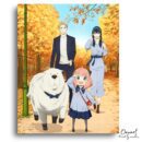 Spy x Family: Family Time - Anime Paint By Numbers Kit