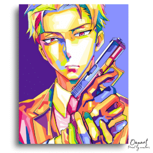 Spy x Family: Ford Pop Art - Anime Diamond Painting