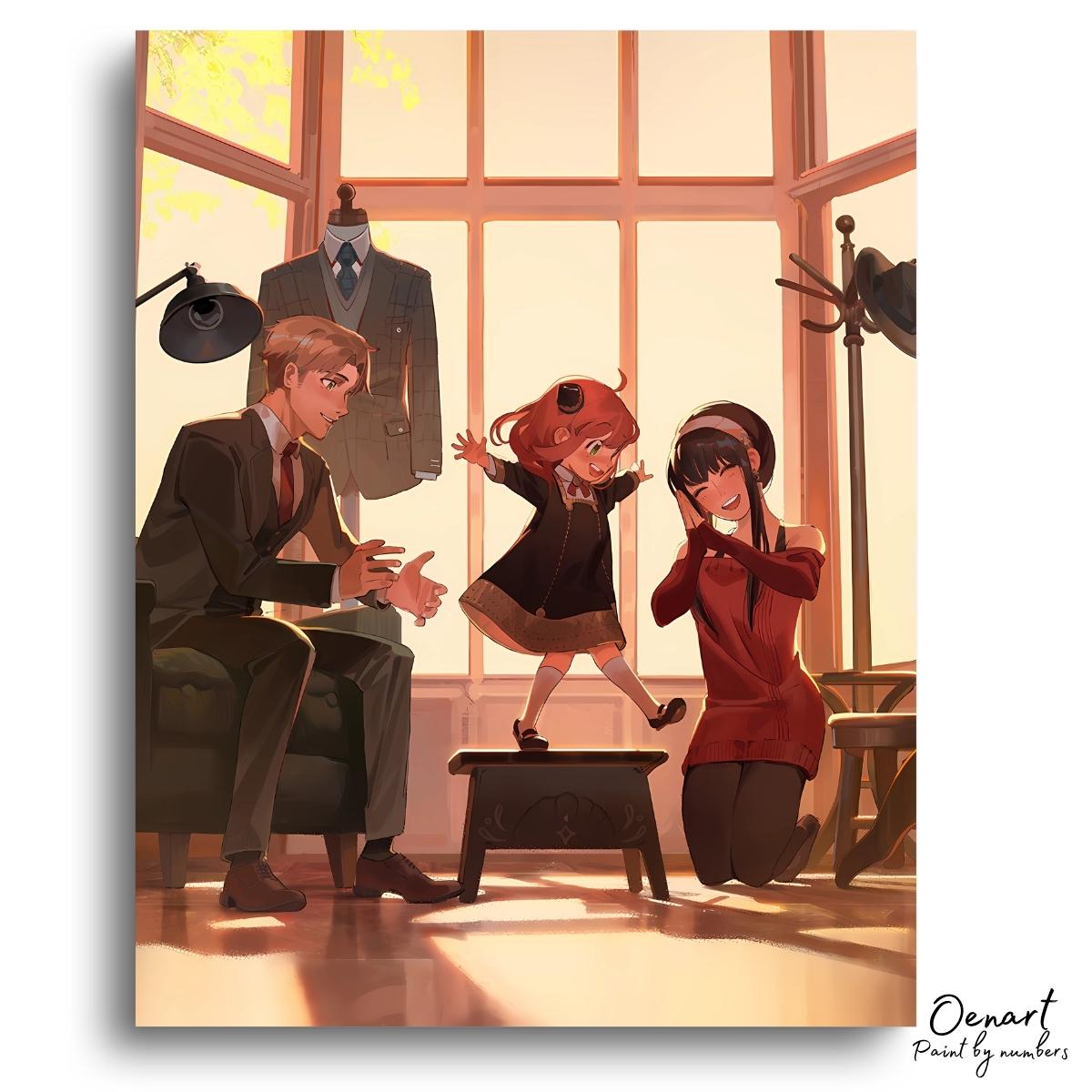 Spy x Family: Play Around - Anime Diamond Painting