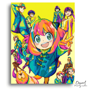 Spy x Family Pop Art - Anime Diamond Painting