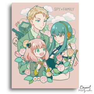 Spy x Family: Poster Two - Anime Diamond Painting