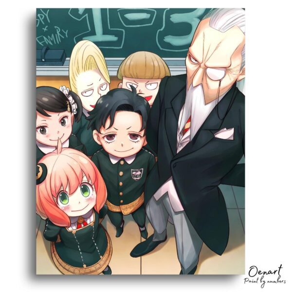 Spy x Family: The Class - Anime Diamond Painting