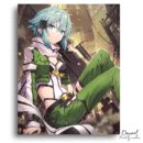 Sword Art Online: Cute Shino - Anime Diamond Painting