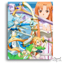 Sword Art Online: Stacia, Terraria & Solus - Anime Diamond Painting