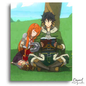 The Rising of the Shield Hero: Naofumi x Raphtalia - Anime Diamond Painting