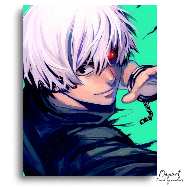 Tokyo Ghoul: Kaneki Ken White Hair - Anime Diamond Painting