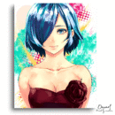 Tokyo Ghoul: Touka Portrait - Anime Diamond Painting