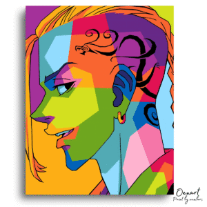 Tokyo Revengers: Draken Wpap Art - Anime Diamond Painting