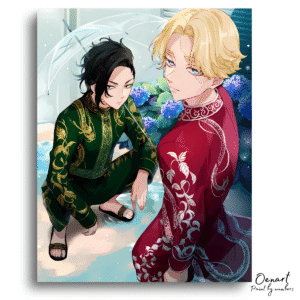Tokyo Revengers: Koko and Inui - Anime Diamond Painting