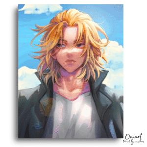 Tokyo Revengers: Mikey Portrait - Anime Diamond Painting