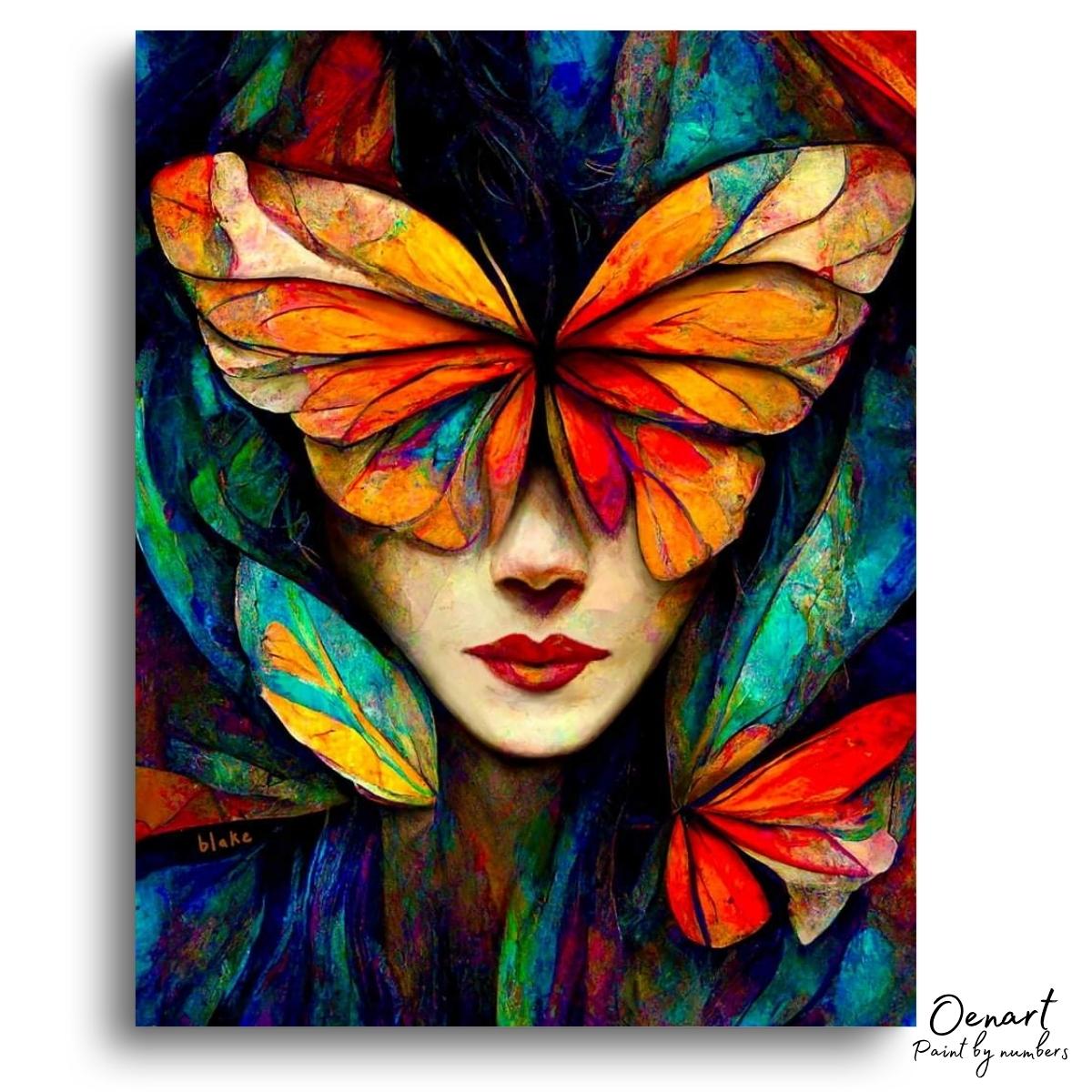 Butterfly Portrait - Diamond Painting Kit - Oenart™