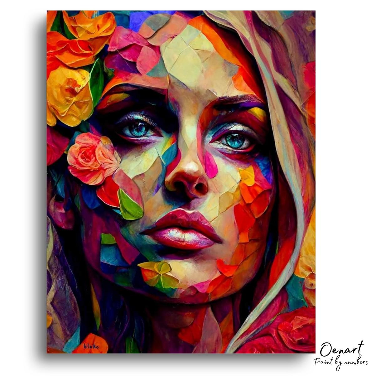 Colorful Portrait - Diamond Painting Kit - Oenart™