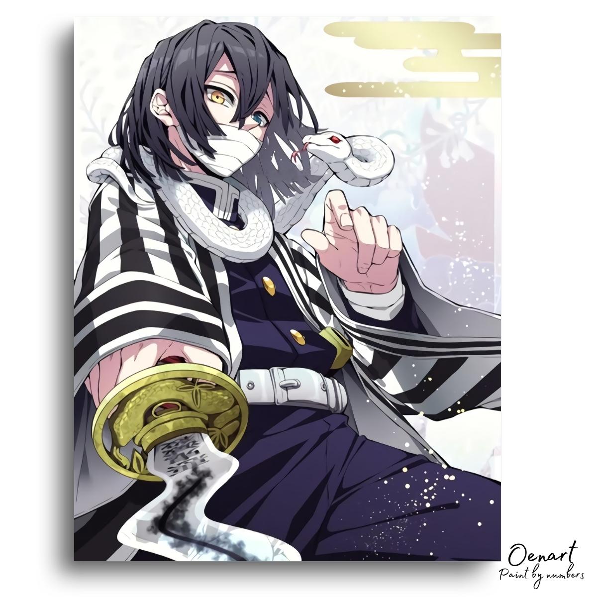 Demon Slayer: Muichirou - Anime Diamond Painting - Oenart™