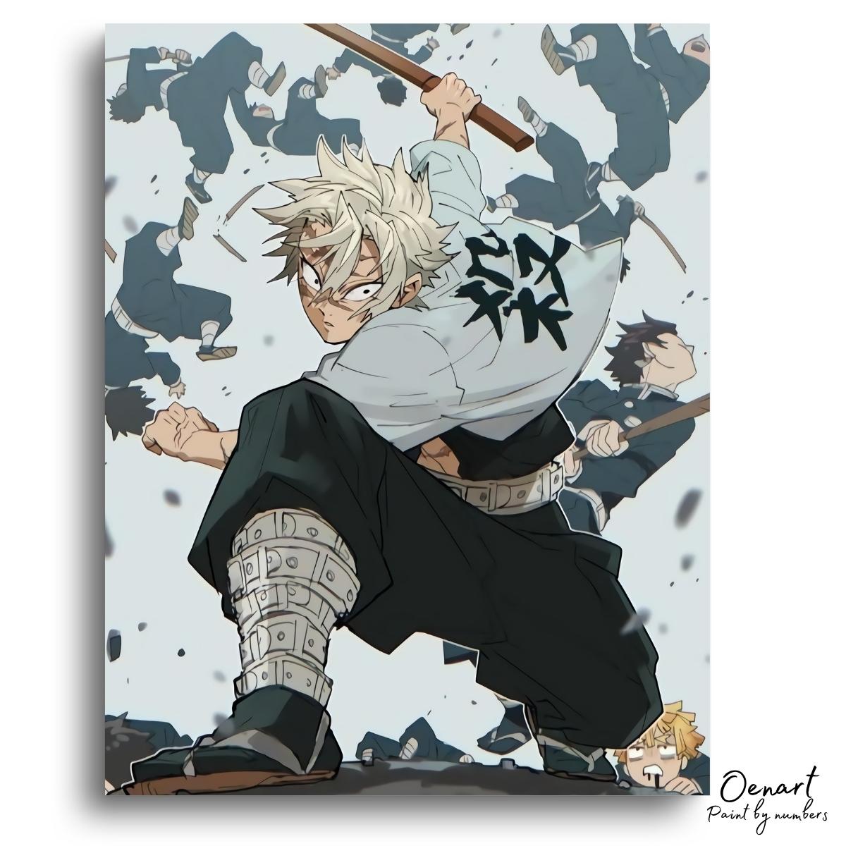 Demon Slayer: Shinazugawa - Anime Diamond Painting - Oenart™
