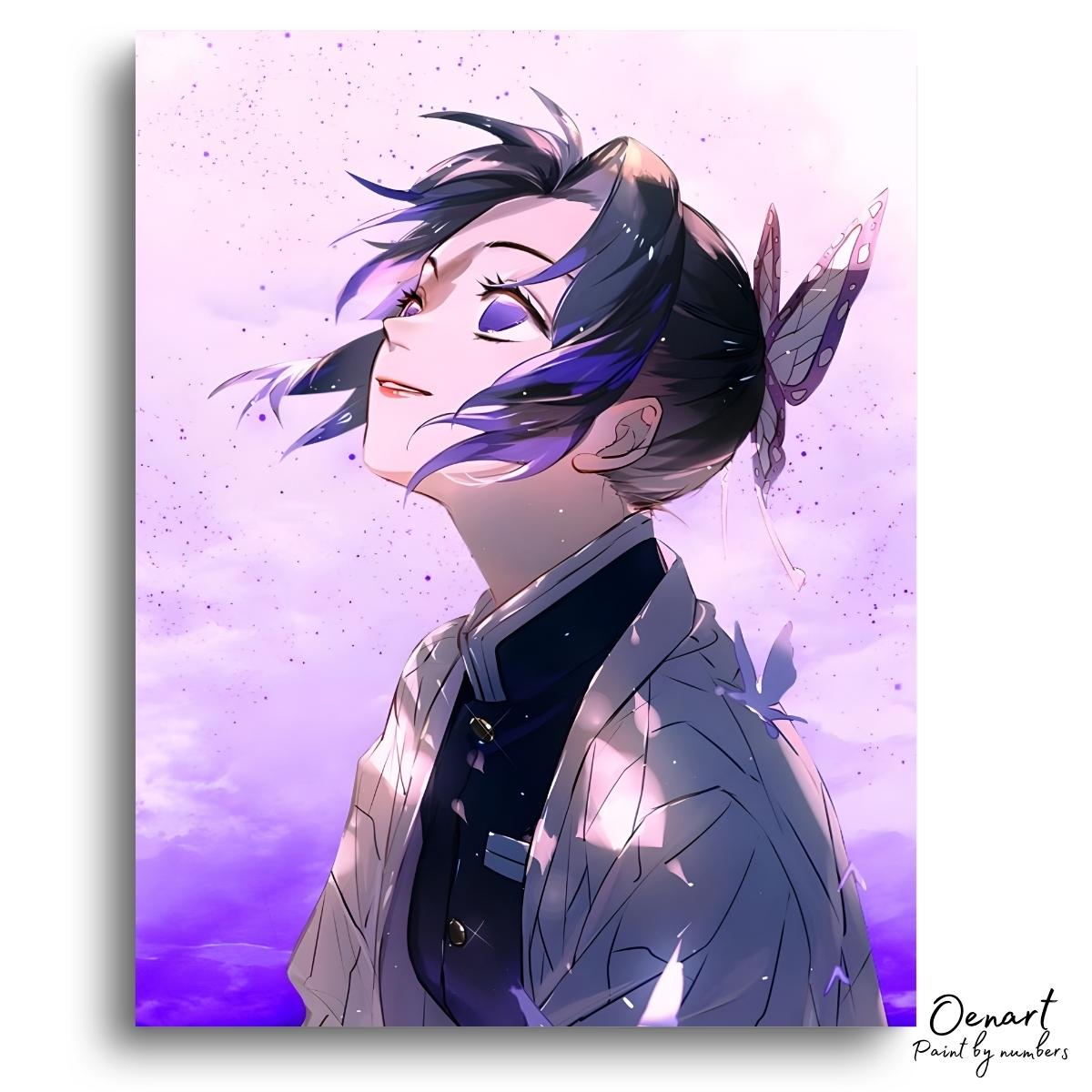 Demon Slayer: Shinobu - Anime Diamond Painting - Oenart™