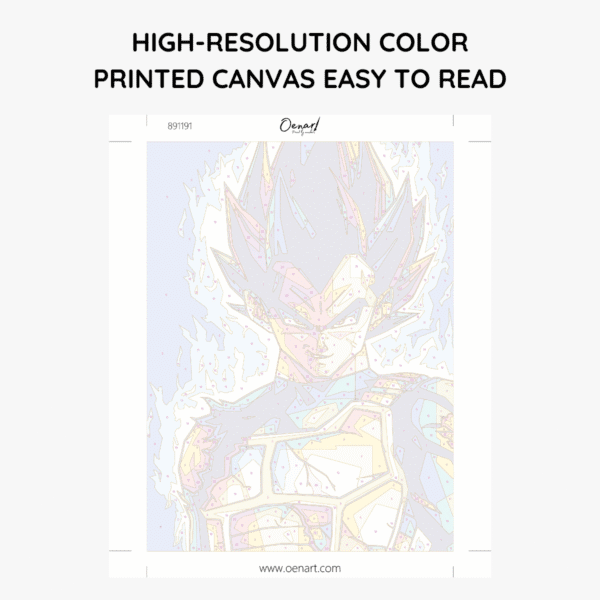 My Hero Academia: Dabi - Anime Paint By Numbers Kit - Image 5