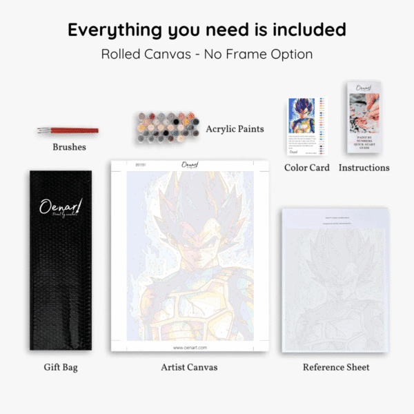My Hero Academia: Dabi - Anime Paint By Numbers Kit - Image 2