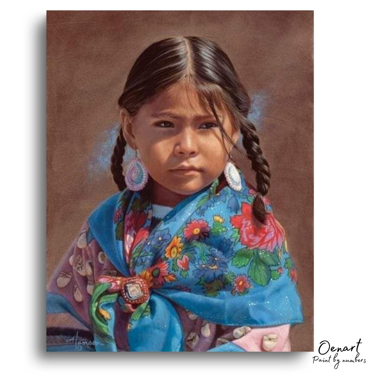 Girl Portrait - Diamond Painting Kit - Oenart™