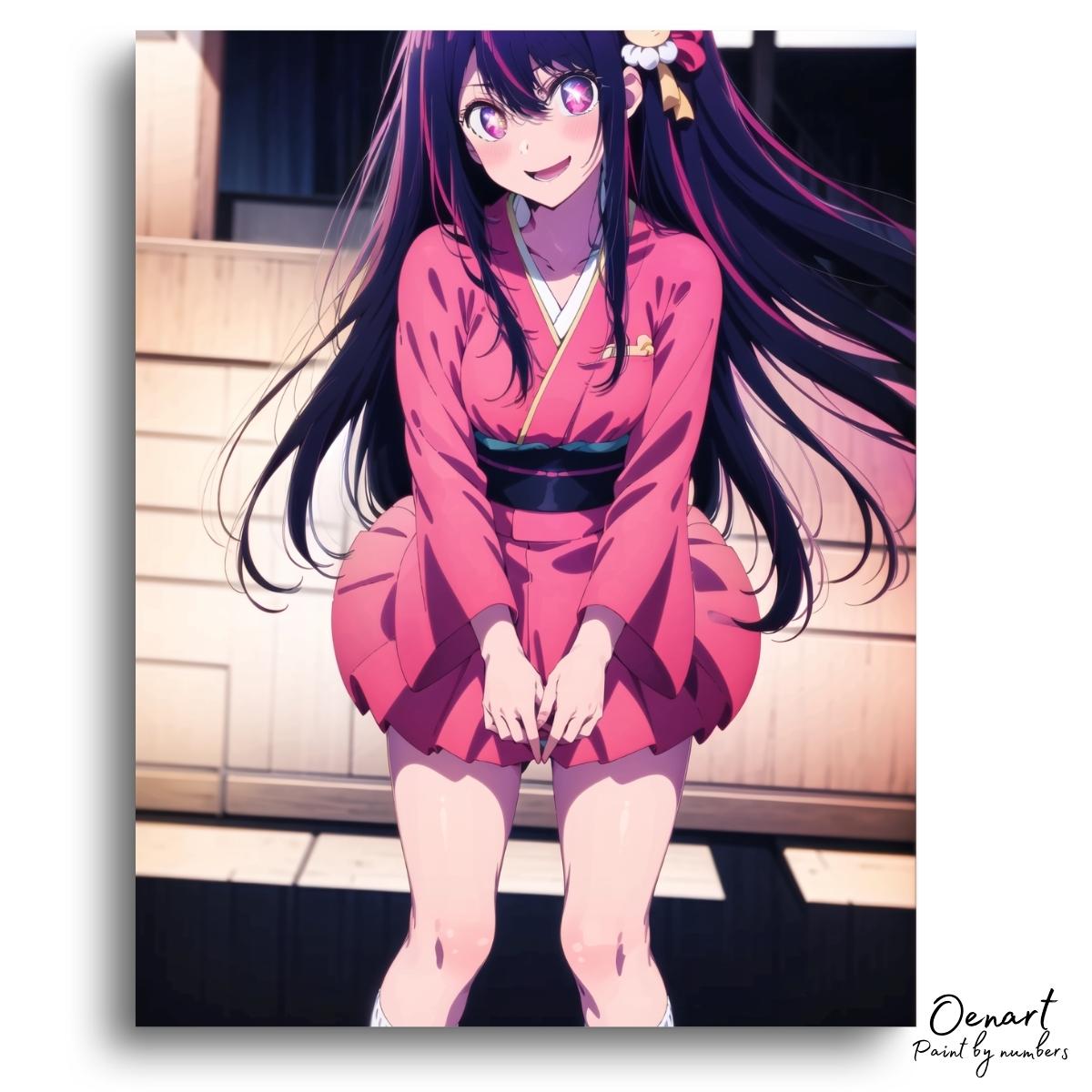Oshi no Ko: Ai - Anime Diamond Painting - Oenart™