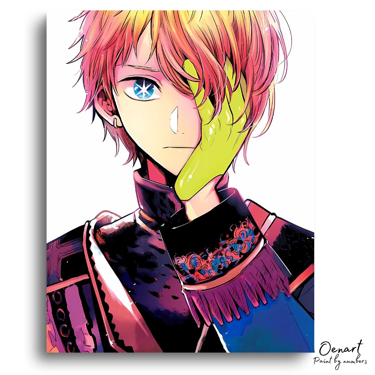 Oshi no Ko: Aqua - Anime Diamond Painting - Oenart™