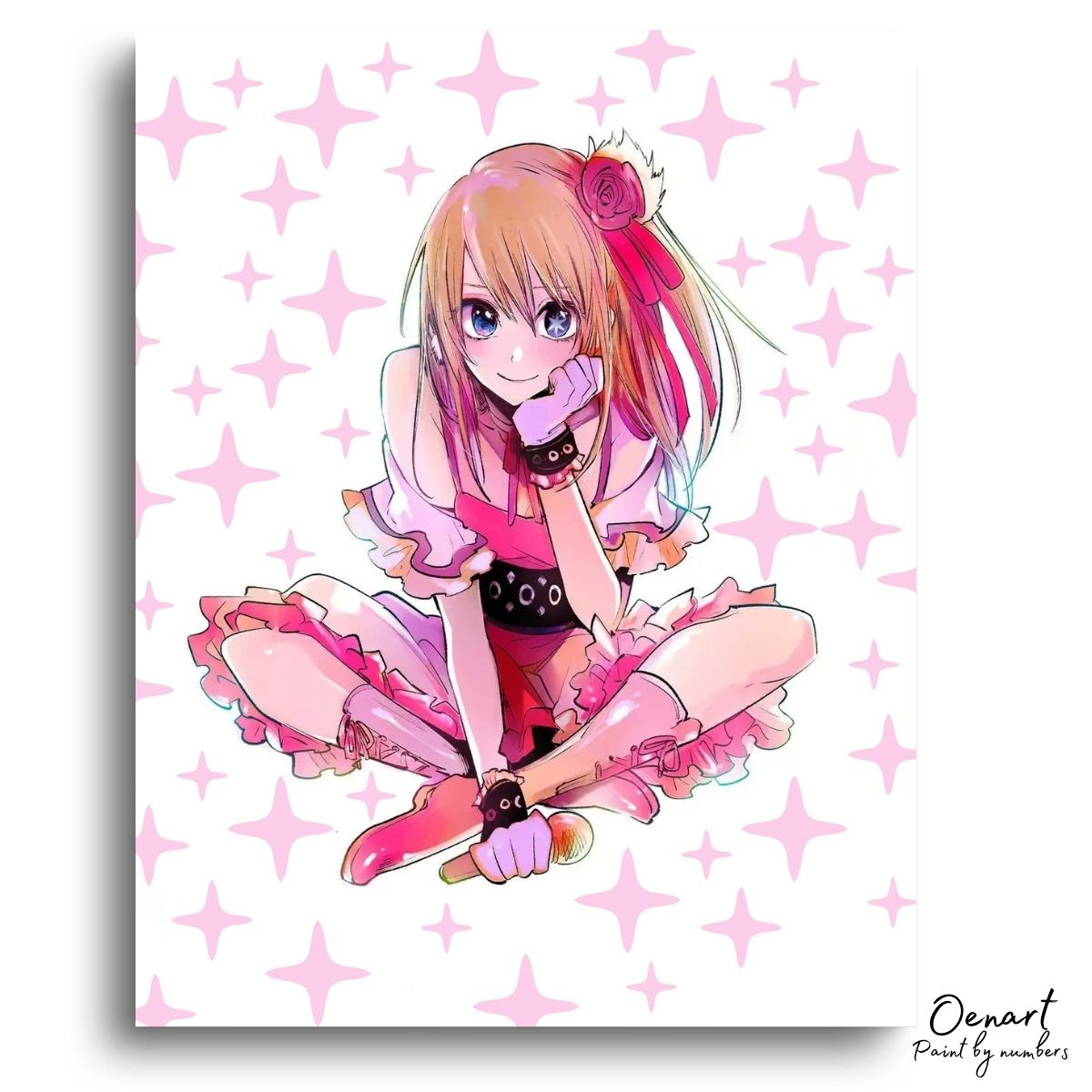 Oshi no Ko: Pink - Anime Diamond Painting - Oenart™