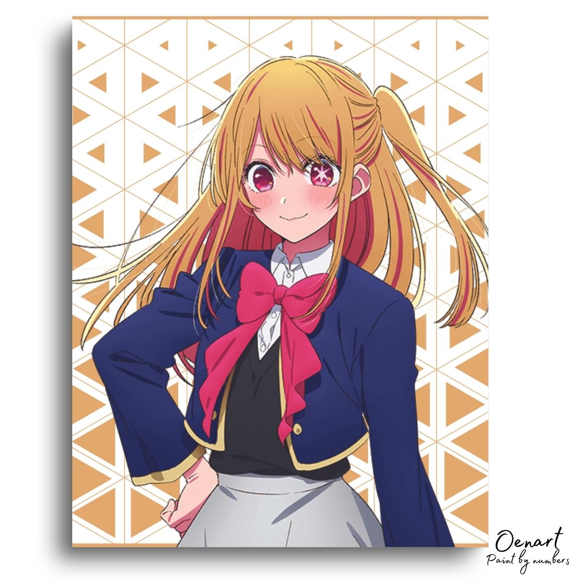 Oshi no Ko: Ruby - Anime Diamond Painting - Oenart™