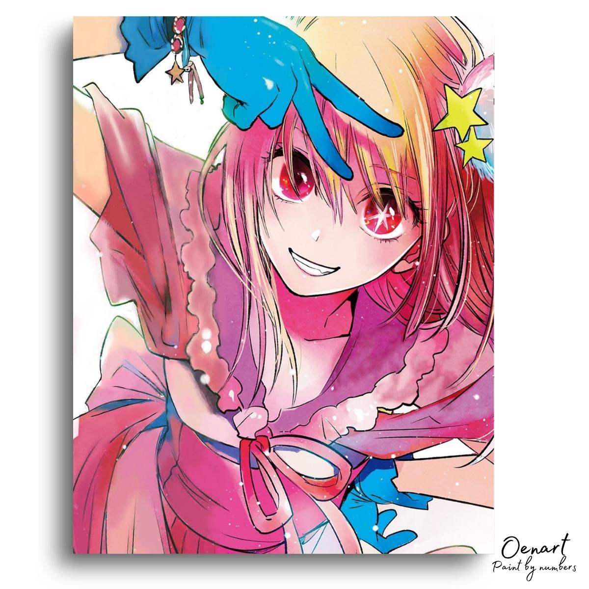 Oshi no Ko: Ruby' Smile - Anime Diamond Painting - Oenart™