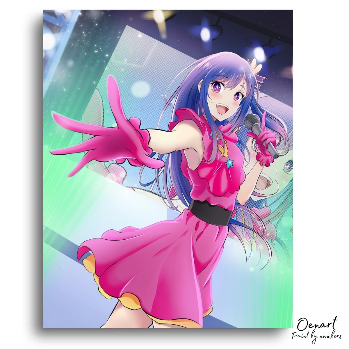 Oshi no Ko: Show - Anime Diamond Painting - Oenart™