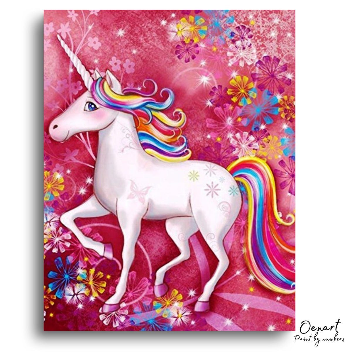 Pink Unicorn - Diamond Painting Kit - Oenart™