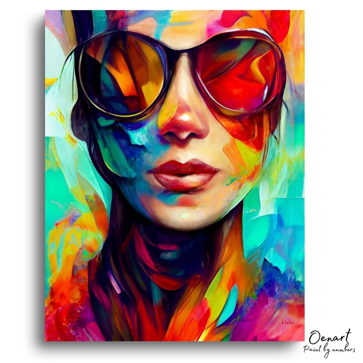Sunglass Portrait - Diamond Painting Kit - Oenart™